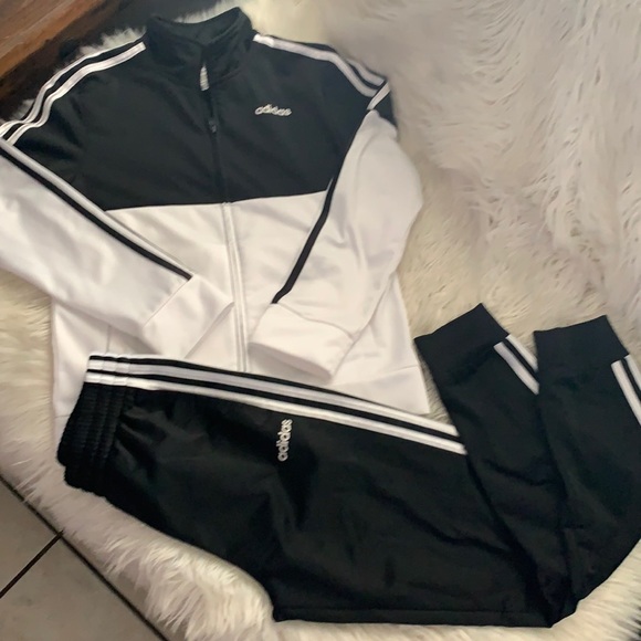 adidas Matching Sets | Adidas Sport Set Jacket Jogger Pansy Sz M 12 |  Poshmark